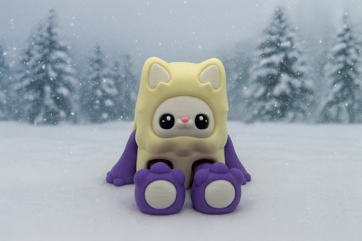 Frostpaw the Cozy Cat