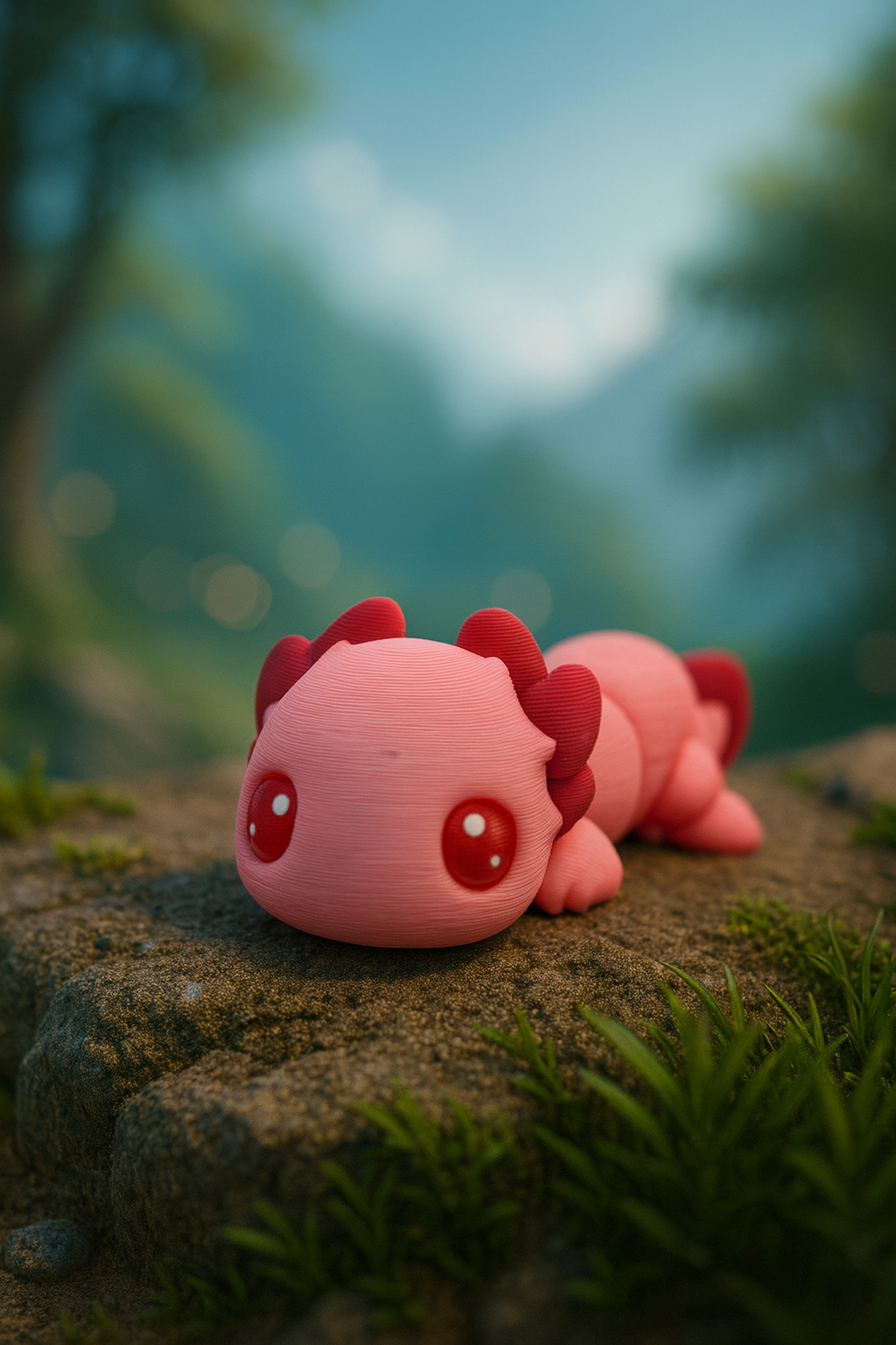 Luma the Axolotl Adventurer