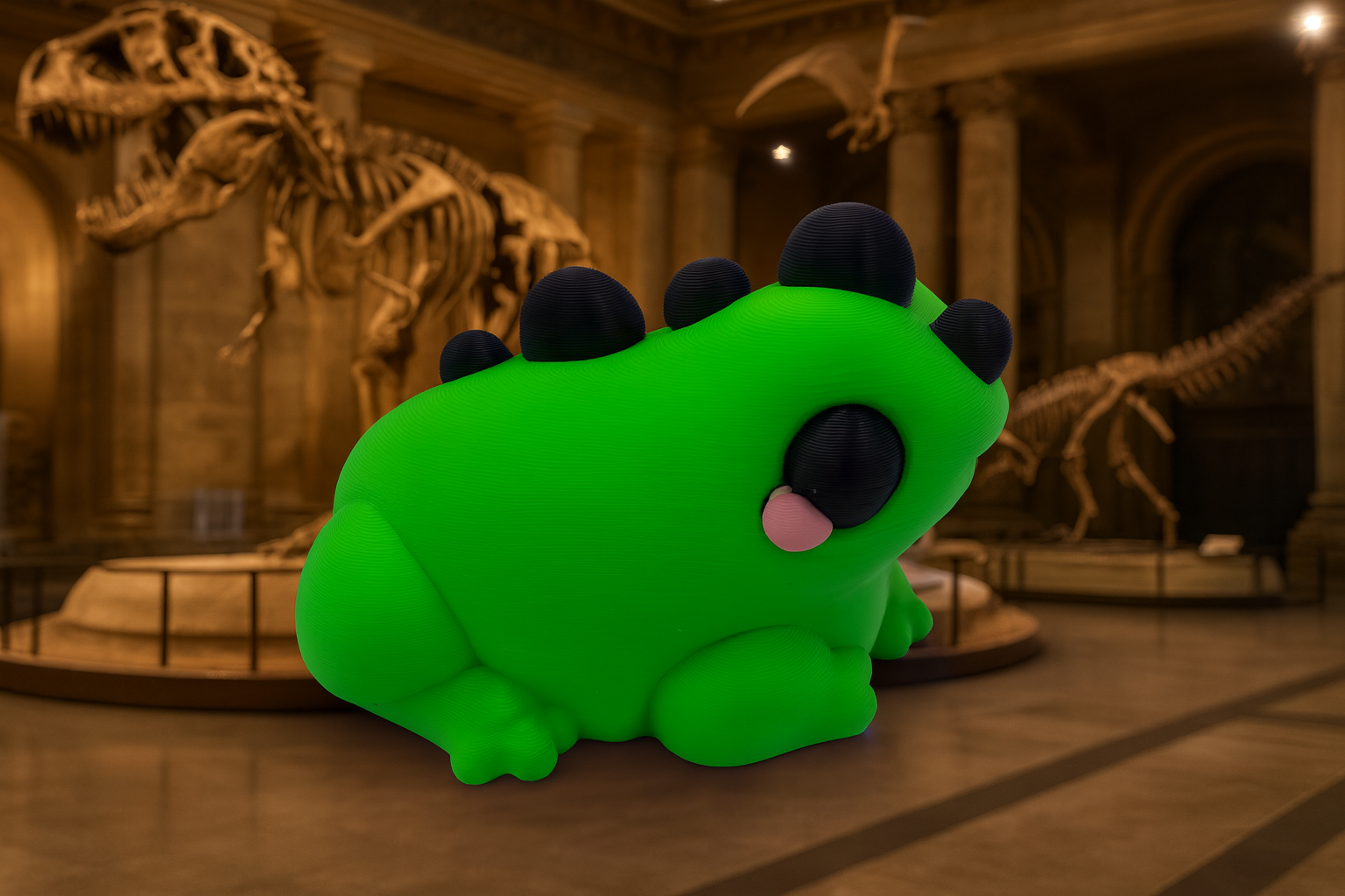 Ribbert the Dino-Frog