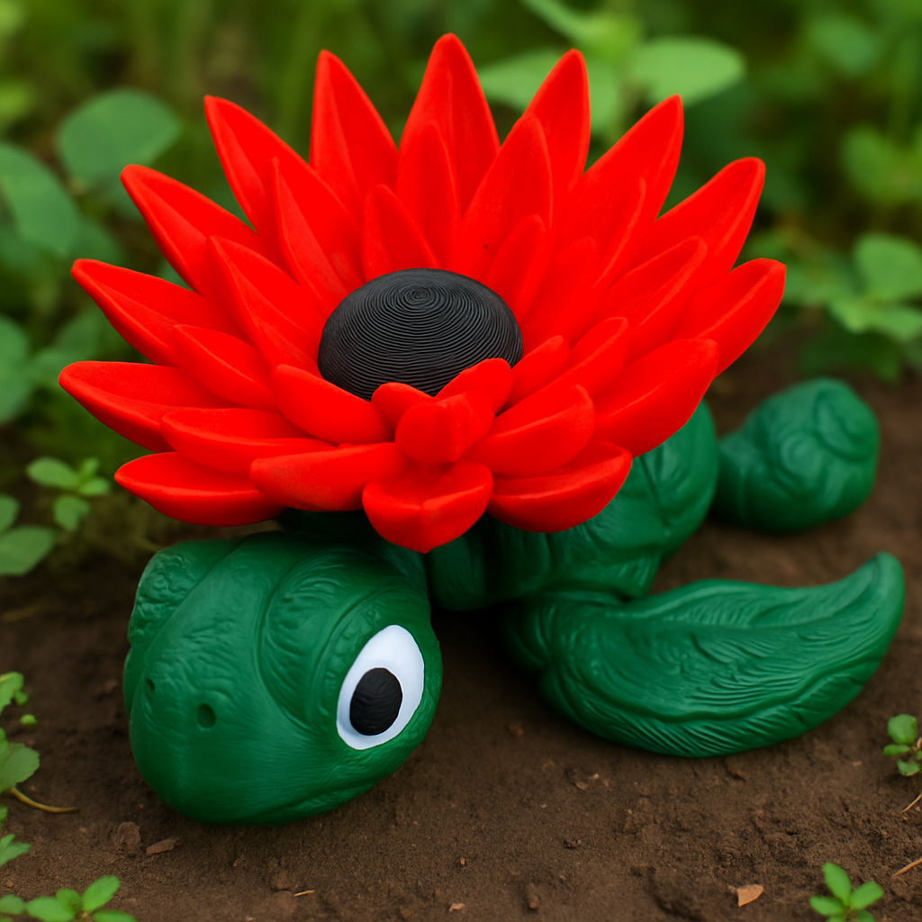 Bloomshell the Flower Turtle