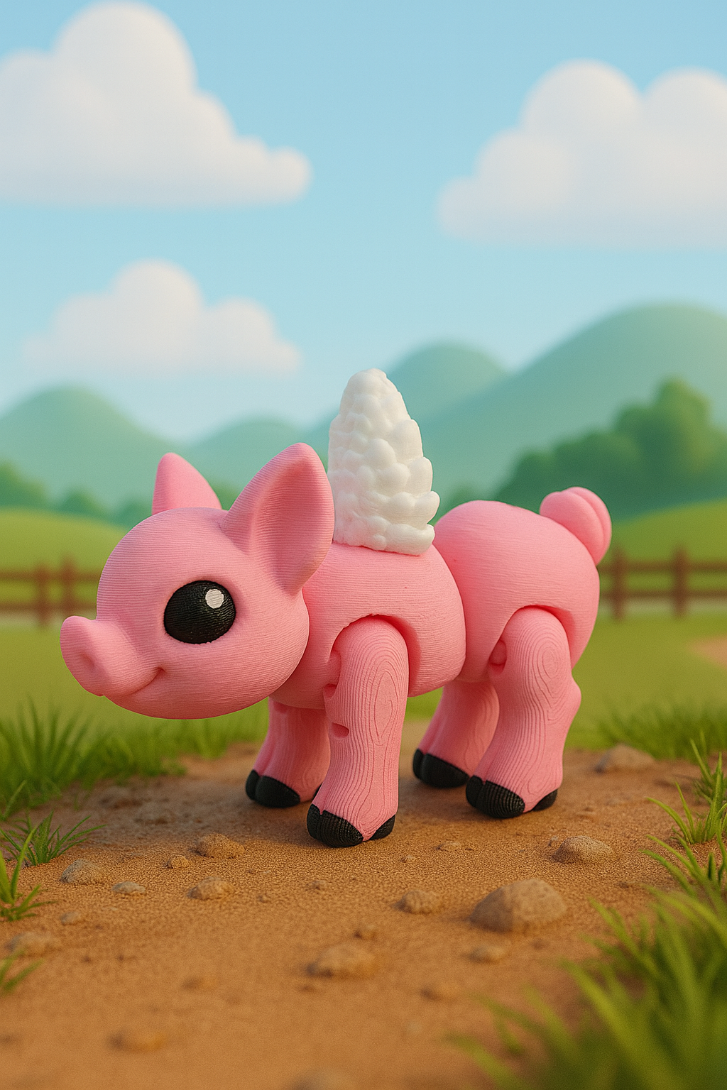 Whimsy Wings the Pig